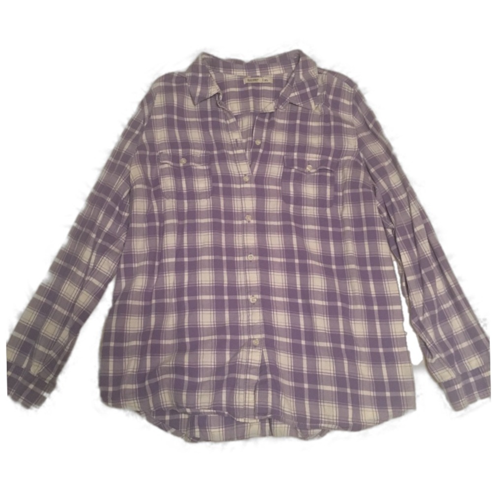 Old Navy Plaid Button Down